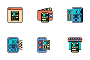 Calculator Tools Icon Pack