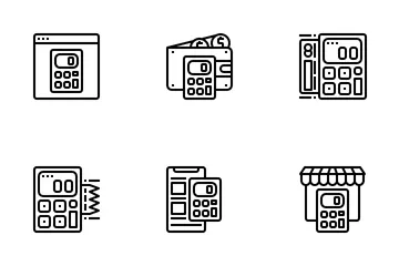 Calculator Tools Icon Pack