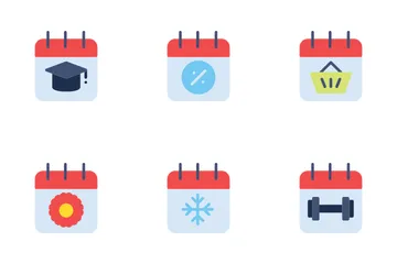 Calendar And Date Icon Pack