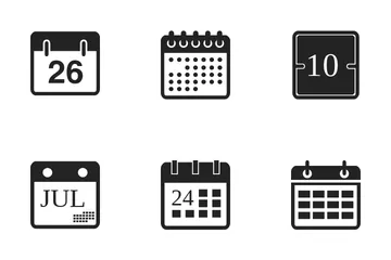 Calendar And Date Icon Pack