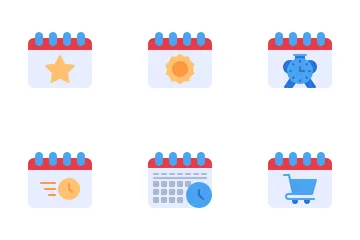 Calendar And Date Icon Pack