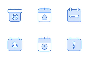 Calendar And Date Icon Pack