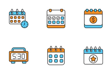 Calendar And Date Icon Pack