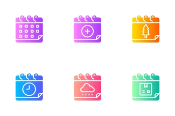 Calendar And Dates Icon Pack