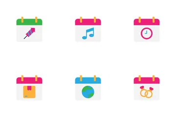 Calendar Date Icon Pack