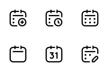 Calendar & Date Icon Pack
