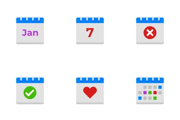 Calendar Events Icon Pack