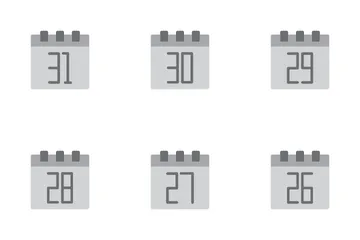 Calendar Icon Pack