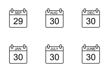 Calendar Icon Pack