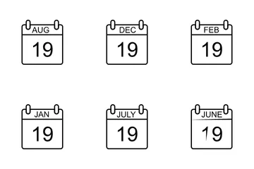 Calendar Icon Pack