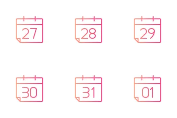 Calendar Icon Pack