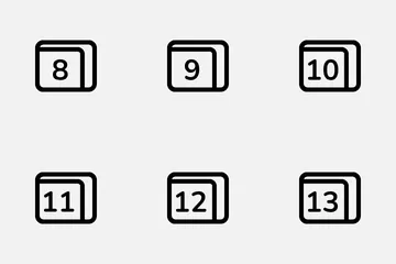 Calendar Icon Pack