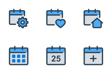 Calendar Vol-1 Icon Pack