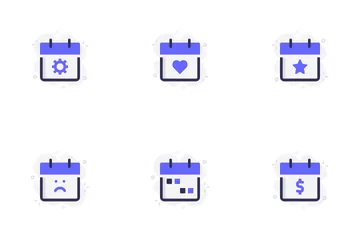 Calendário Pacote de Ícones