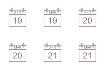 Calendario Icon Pack