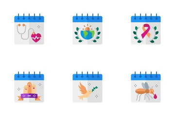 Calendario de eventos Paquete de Iconos