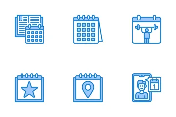 Calendário e data Pacote de Ícones