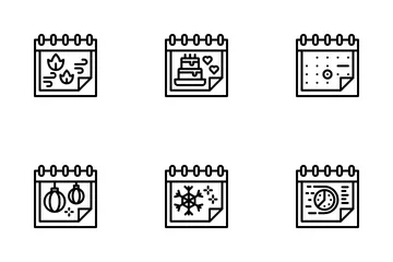 Calendrier Pack d'Icônes