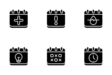 Calendrier Pack d'Icônes