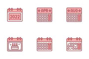 Calendrier Pack d'Icônes