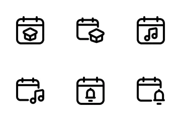 Calendrier Pack d'Icônes