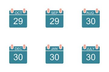 Calendrier Icon Pack