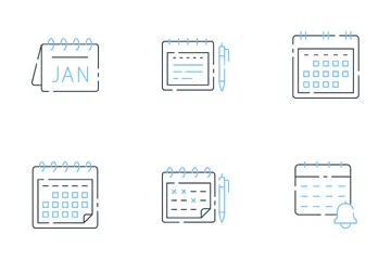 Calendrier Pack d'Icônes