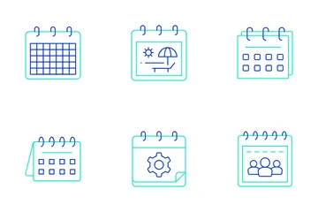 Calendrier Pack d'Icônes