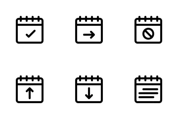 Calendrier Pack d'Icônes