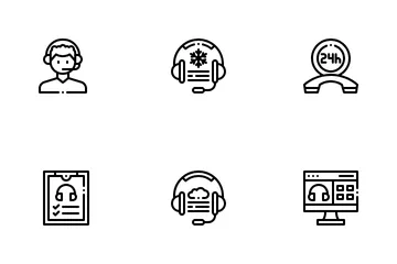 Call Center Icon Pack