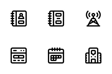 Call Center Service Icon Pack