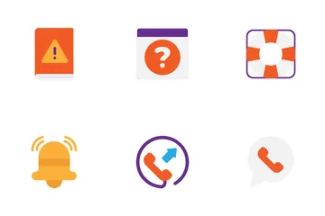 Call Center Service Icon Pack