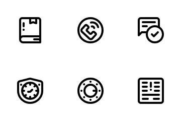 Call Center Service Icon Pack