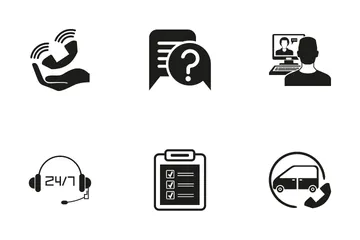 Call Service Icon Pack