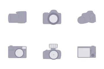 Cámara fotográfica Paquete de Iconos