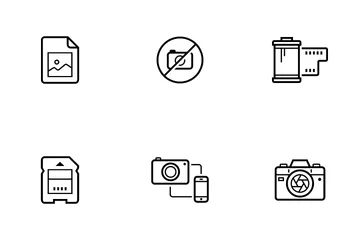 Camera And Photography Icon Pack