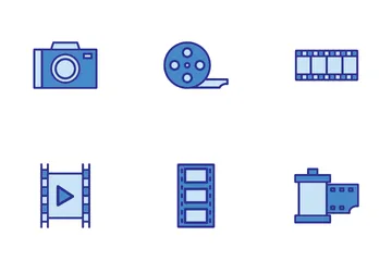 Camera And Video Camera Icon Pack