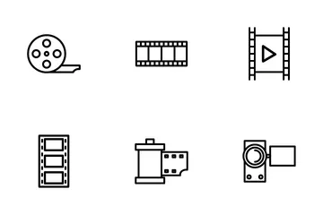 Camera And Video Camera Icon Pack