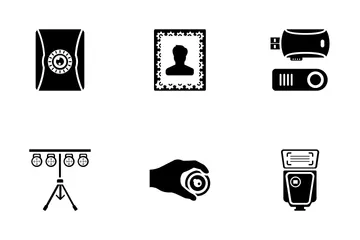 Camera Equipment Icon Pack