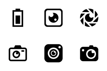 Camera Equipment Icon Pack