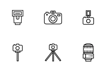 Camera Equipment Icon Pack