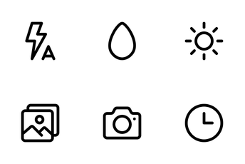 Camera Interface Icon Pack