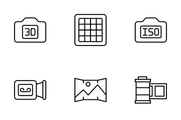 Camera Interface Icon Pack