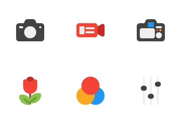 Camera Interface Icon Pack