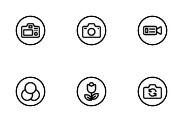 Camera Interface Icon Pack