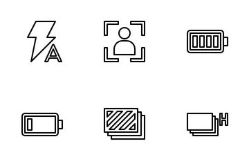 Camera Interface Icon Pack