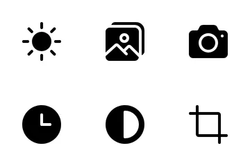 Camera Interface Icon Pack