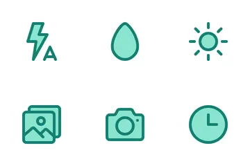 Camera Interface Icon Pack