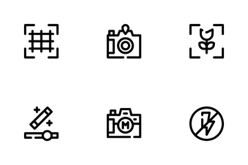 Camera Interface Icon Pack