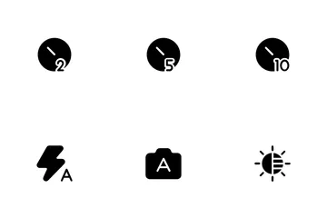 Camera Interface Icon Pack